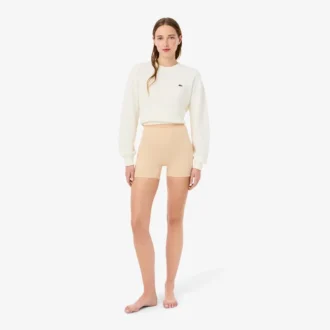 High Waist Microfiber Cycle Shorts