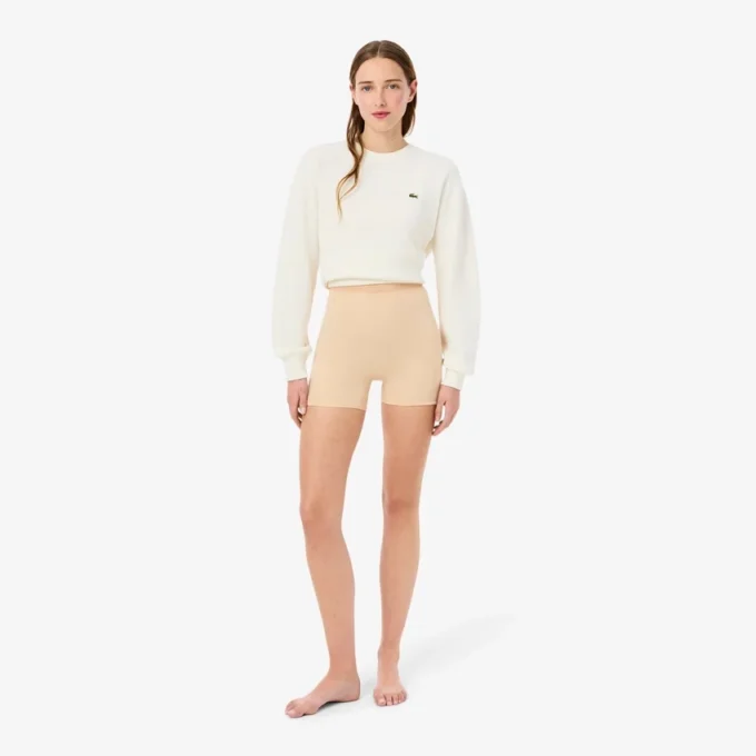 High Waist Microfiber Cycle Shorts