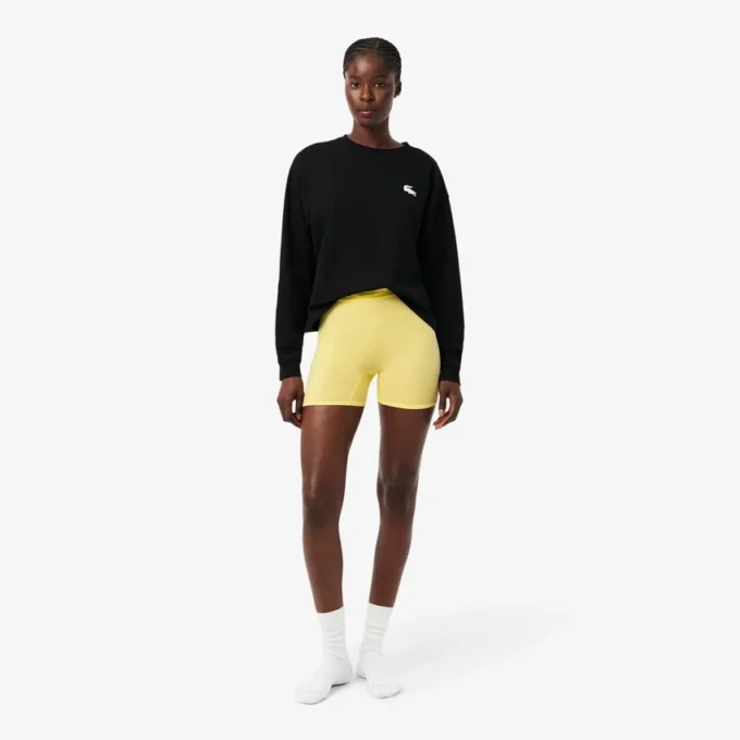 High Waist Microfiber Cycle Shorts