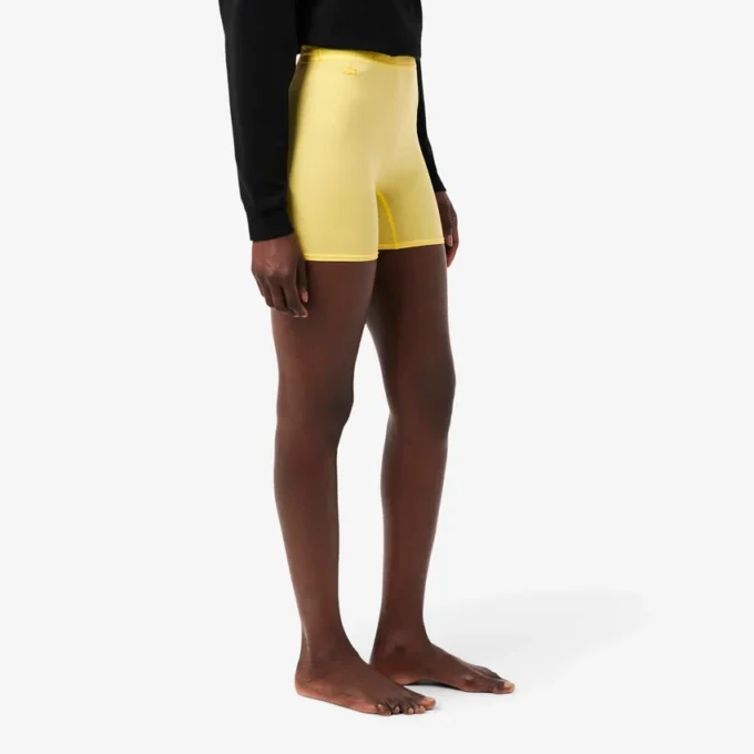 High Waist Microfiber Cycle Shorts