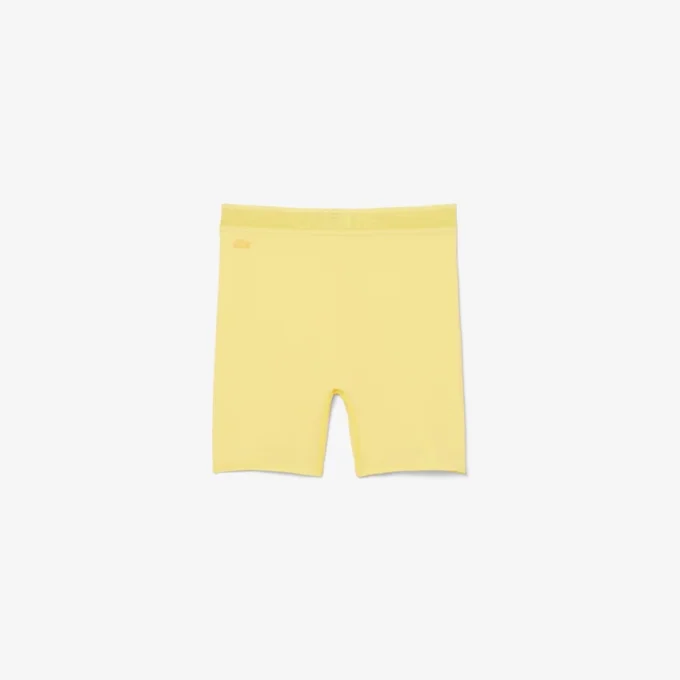 High Waist Microfiber Cycle Shorts