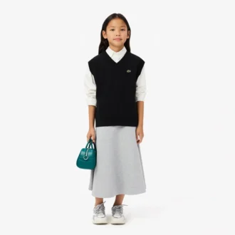 Kids’ Cotton and Wool Sweater Vest