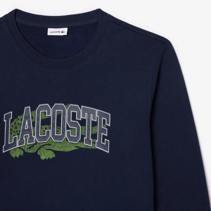 Kids’ Crocodile Print Fleece Sweatshirt
