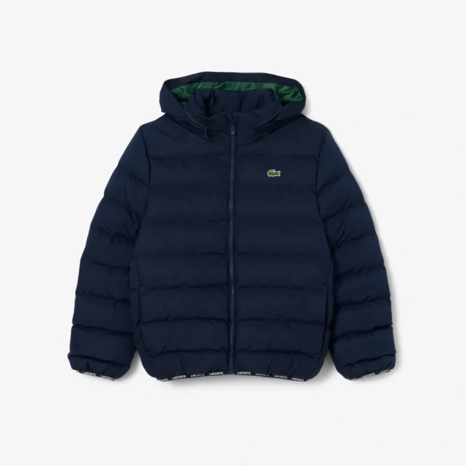 Kids’ Hooded Diamond Puffer Jacket