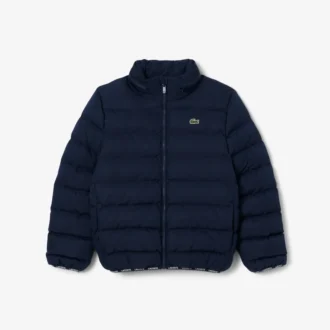 Kids’ Hooded Diamond Puffer Jacket