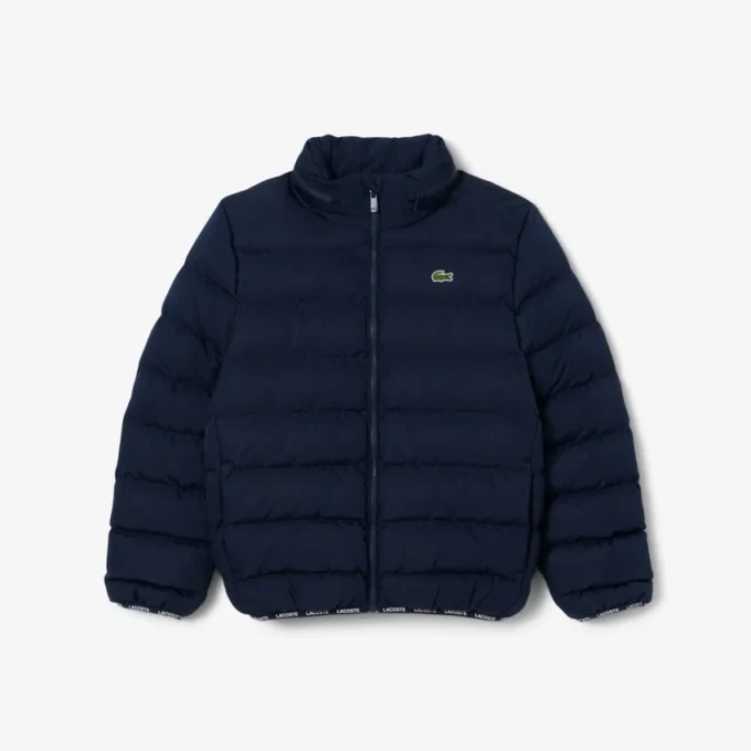 Kids’ Hooded Diamond Puffer Jacket