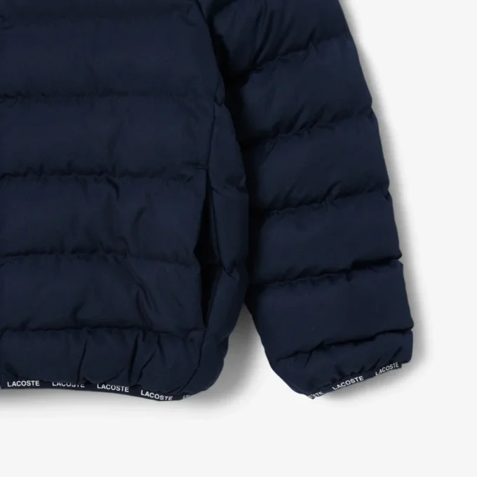 Kids’ Hooded Diamond Puffer Jacket