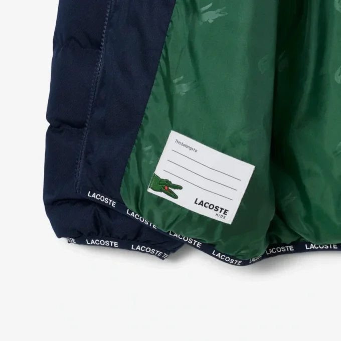 Kids’ Hooded Diamond Puffer Jacket