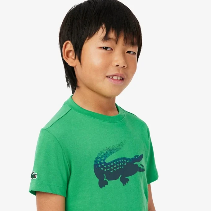 Kids’ Lacoste X Daniil Medvedev Ultra Dry T-Shirt