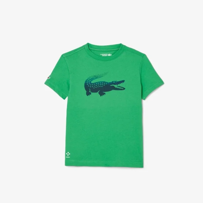 Kids’ Lacoste X Daniil Medvedev Ultra Dry T-Shirt
