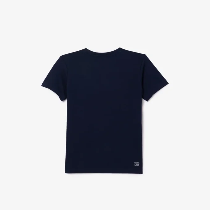 Kids’ Oversized Technical Cotton Tennis T-Shirt