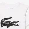 Kids’ Oversized Technical Cotton Tennis T-Shirt