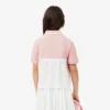 Kids’ Pleat Back Petit Piqua Polo