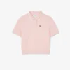 Kids’ Pleat Back Petit Piqua Polo