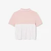 Kids’ Pleat Back Petit Piqua Polo