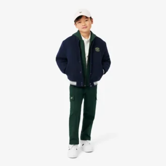 Kids’ Printed Fleece Zip-Up Hoodie