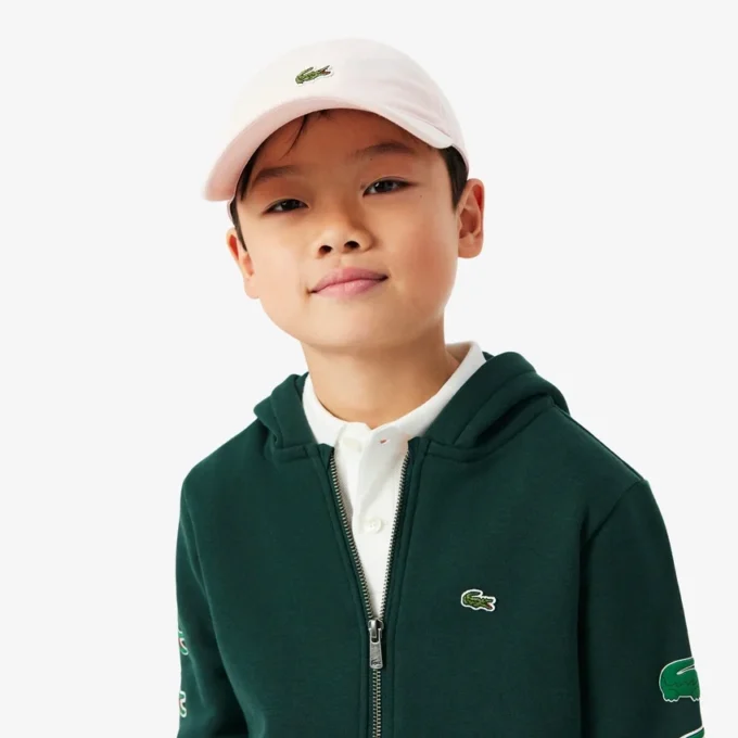 Kids’ Printed Fleece Zip-Up Hoodie
