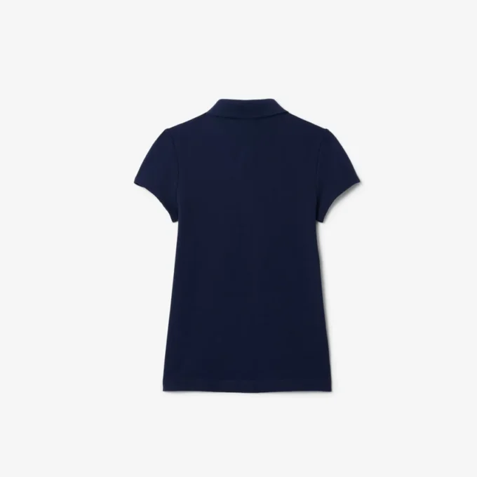 Kids’ Scalloped Collar Mini Piqua Polo