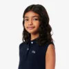 Kids’ Sleeveless Stretch Piqua Polo Dress