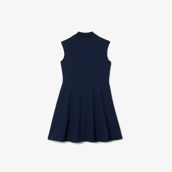 Kids’ Sleeveless Stretch Piqua Polo Dress