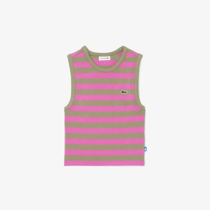 Kids’ Striped Rib Tank Top