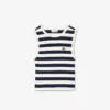 Kids’ Striped Ribbed Cotton Tank Top