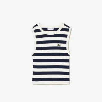 Kids’ Striped Ribbed Cotton Tank Top