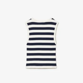 Kids’ Striped Ribbed Cotton Tank Top