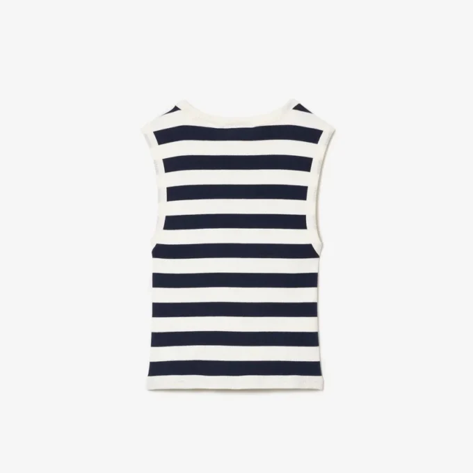Kids’ Striped Ribbed Cotton Tank Top