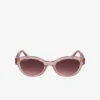 L.12.12 Trim Oval Glasses