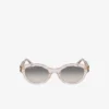 L.12.12 Trim Oval Glasses