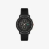 Lacoste.12.12 Chrono Watch Black & Carnation Gold Silicone
