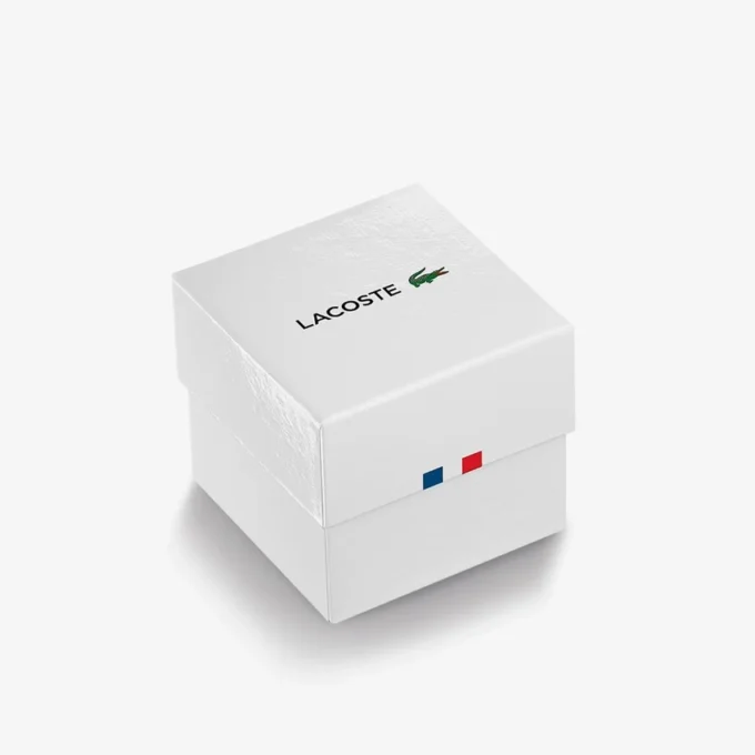 Lacoste.12.12 Move 3 Hands Watch Black Silicone