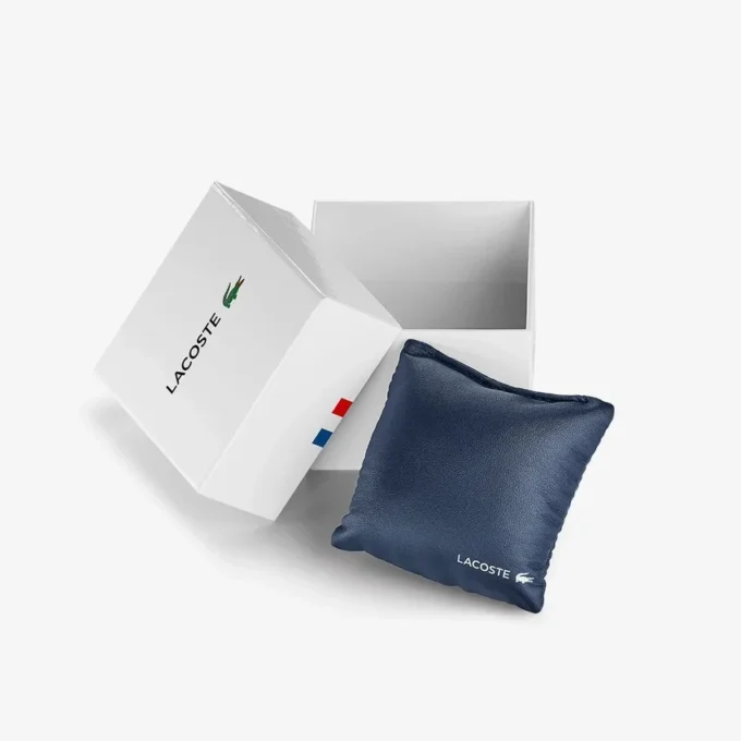 Lacoste.12.12 Move 3 Hands Watch Black Silicone