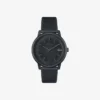 Lacoste.12.12 Move 3 Hands Watch Black Silicone