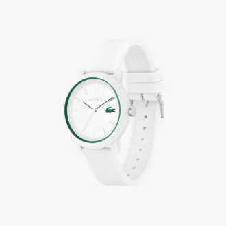 Lacoste.12.12 White Silicone Strap Watch