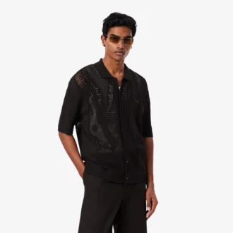 Lacy Knit Crocodile Shirt