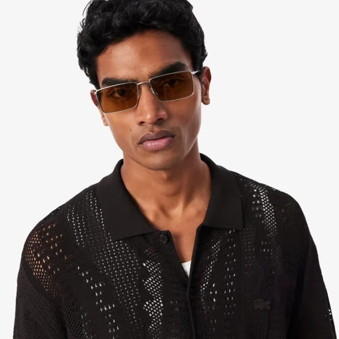 Lacy Knit Crocodile Shirt