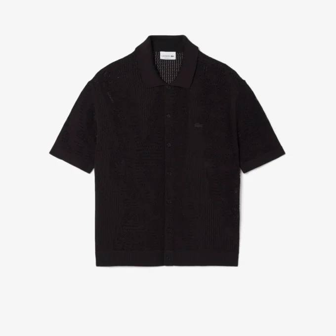 Lacy Knit Crocodile Shirt