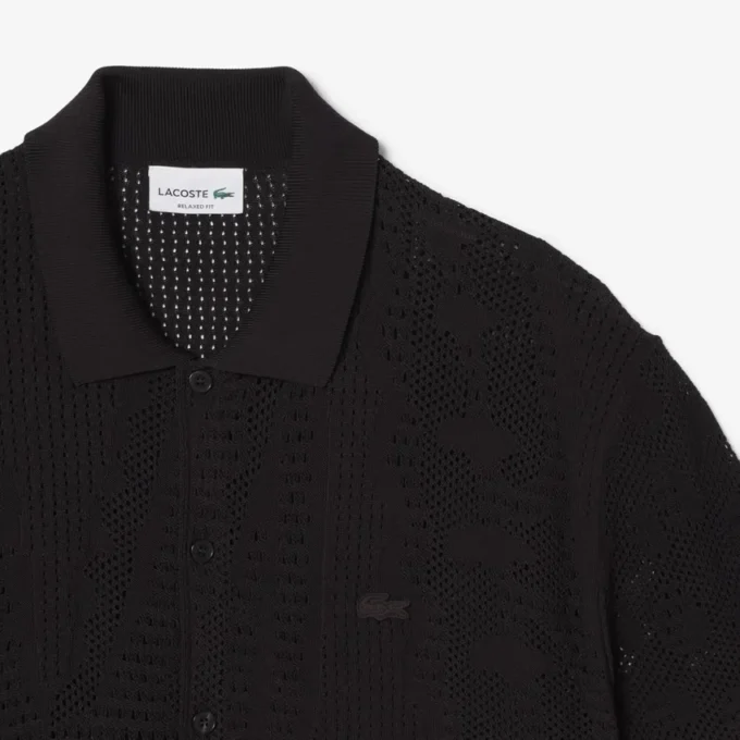 Lacy Knit Crocodile Shirt