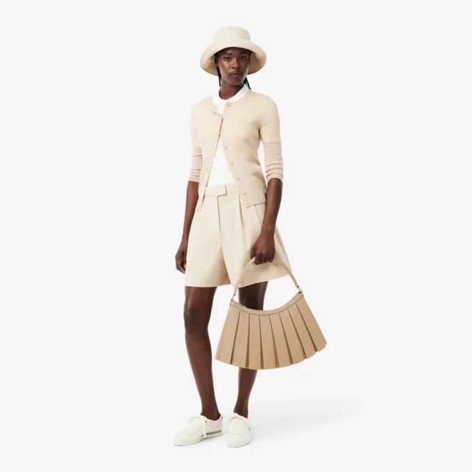 Large Lenglen Leather Bag