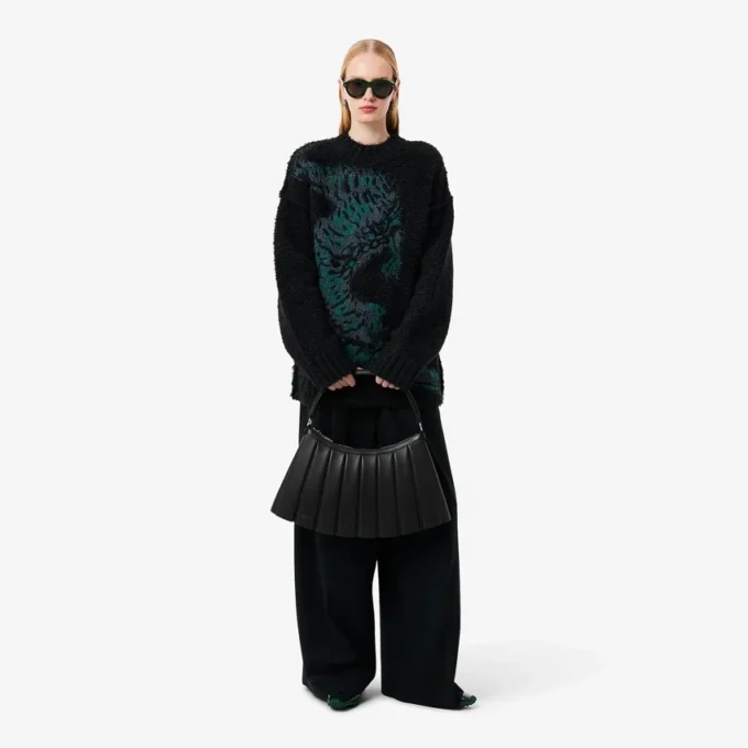 Large Lenglen Leather Bag