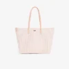 Large Striped L.12.12 Concept Tote