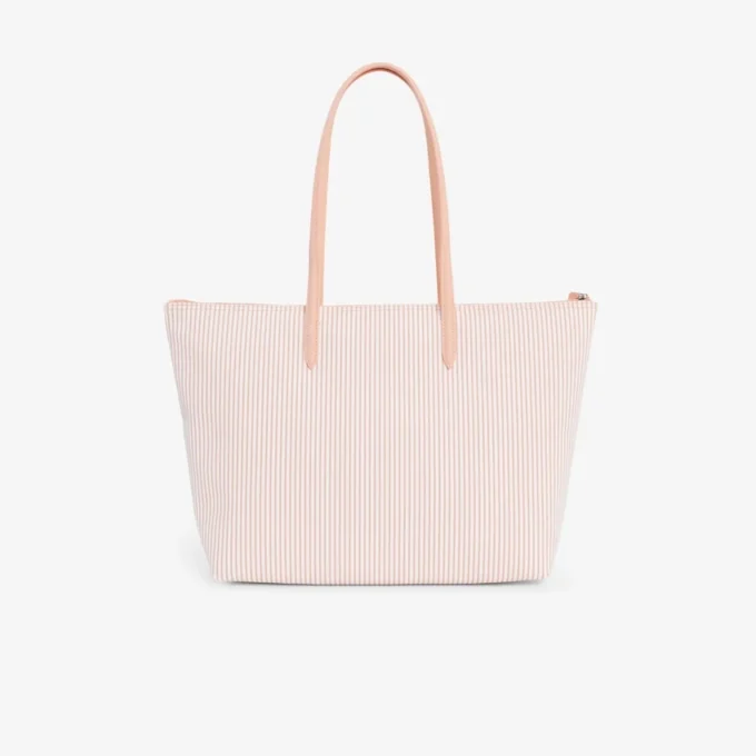 Large Striped L.12.12 Concept Tote