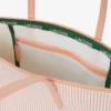 Large Striped L.12.12 Concept Tote