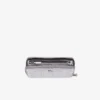 Large Zip-Up Metallic Billfold