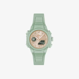 Lc33 Analog and Digital Silicone Watch