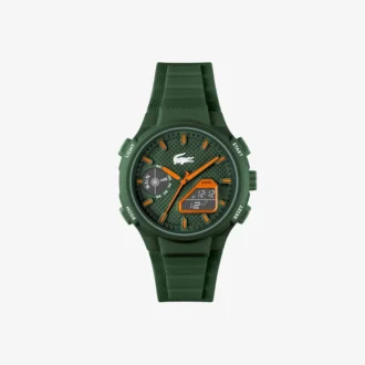 Lc33 Analog and Digital Silicone Watch