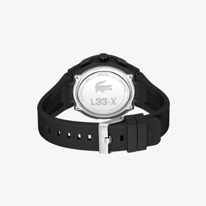 Lc33 Analog and Digital Silicone Watch