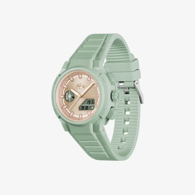 Lc33 Analog and Digital Silicone Watch